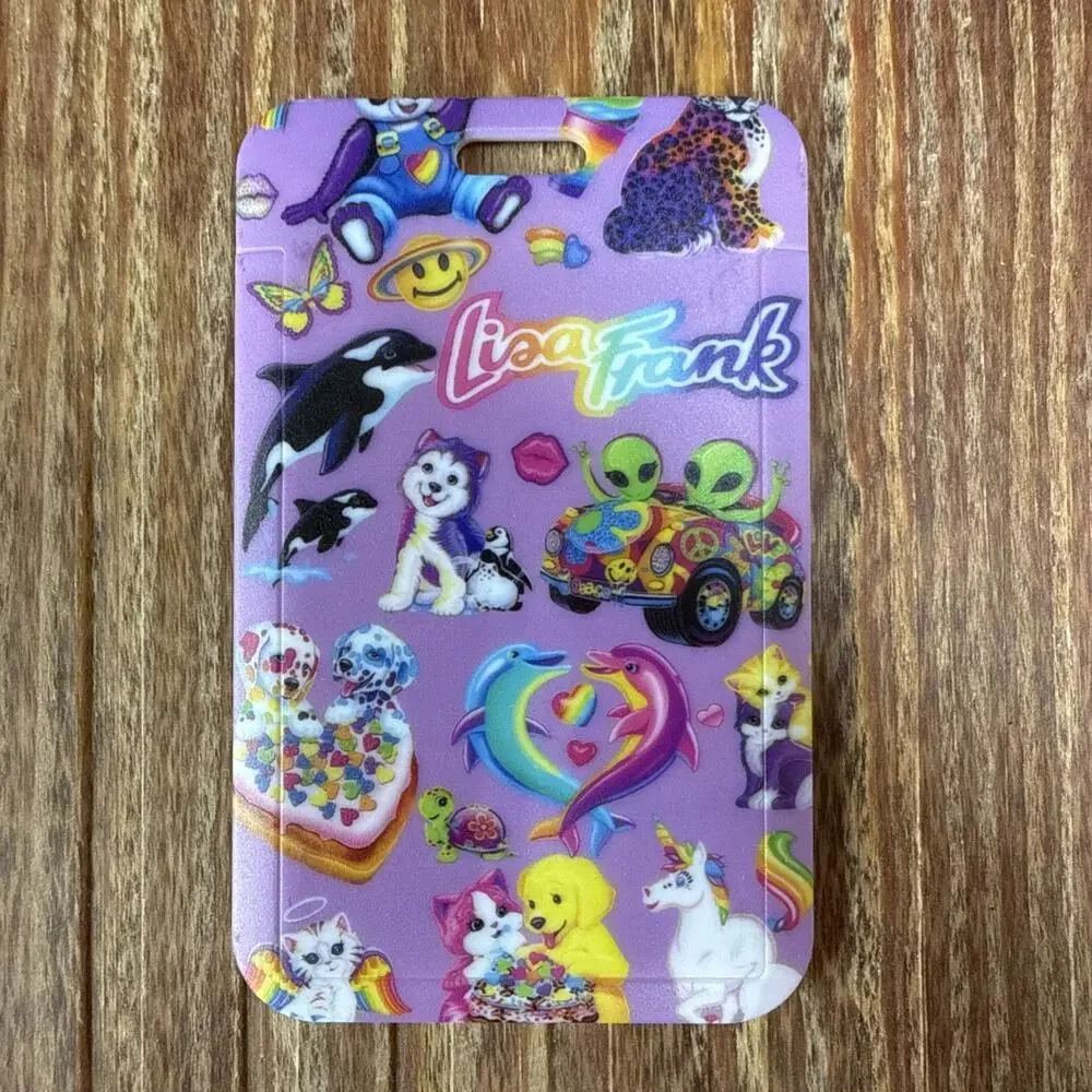 Lisa Frank Badge ID Holder